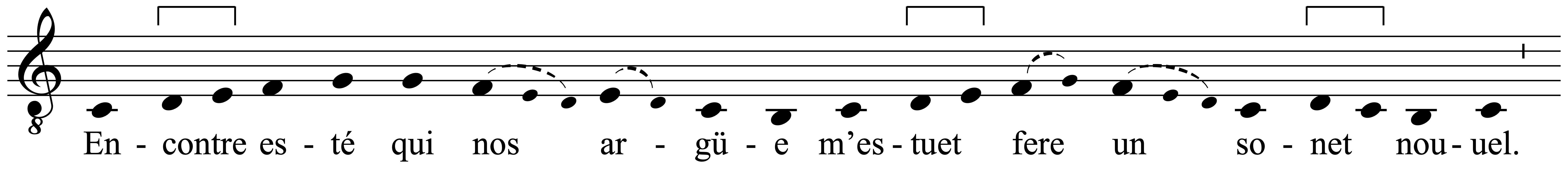 Work musical notation